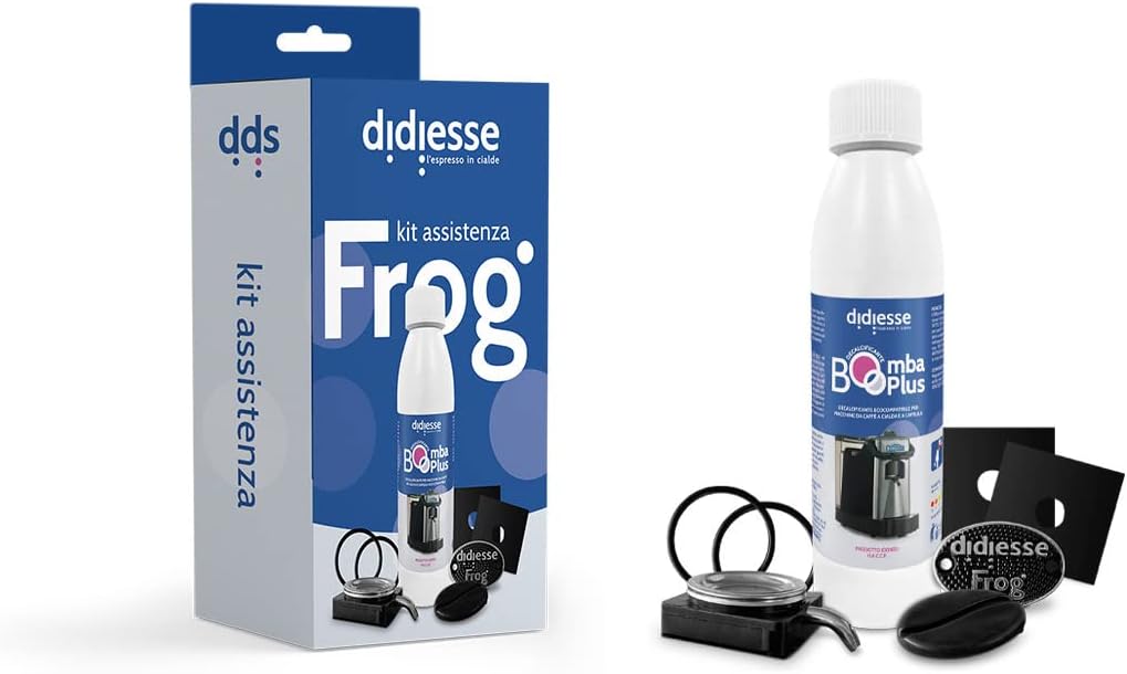 DIDIESSE Kit Assistenza Didiesse Frog Manutenzione “fai da te” Macchina Caffè Espresso Cialde.