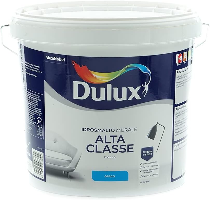 SMALTO MURALE PER INTERNI OPACO DULUX ALTA CLASSE