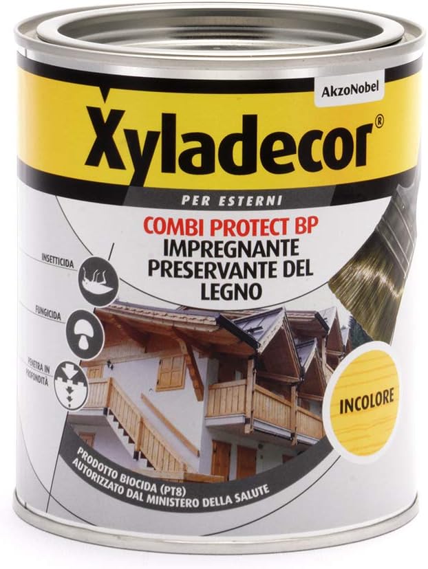 Impregnante Incolore per Legno Combi Protect Bp, Xyladecor