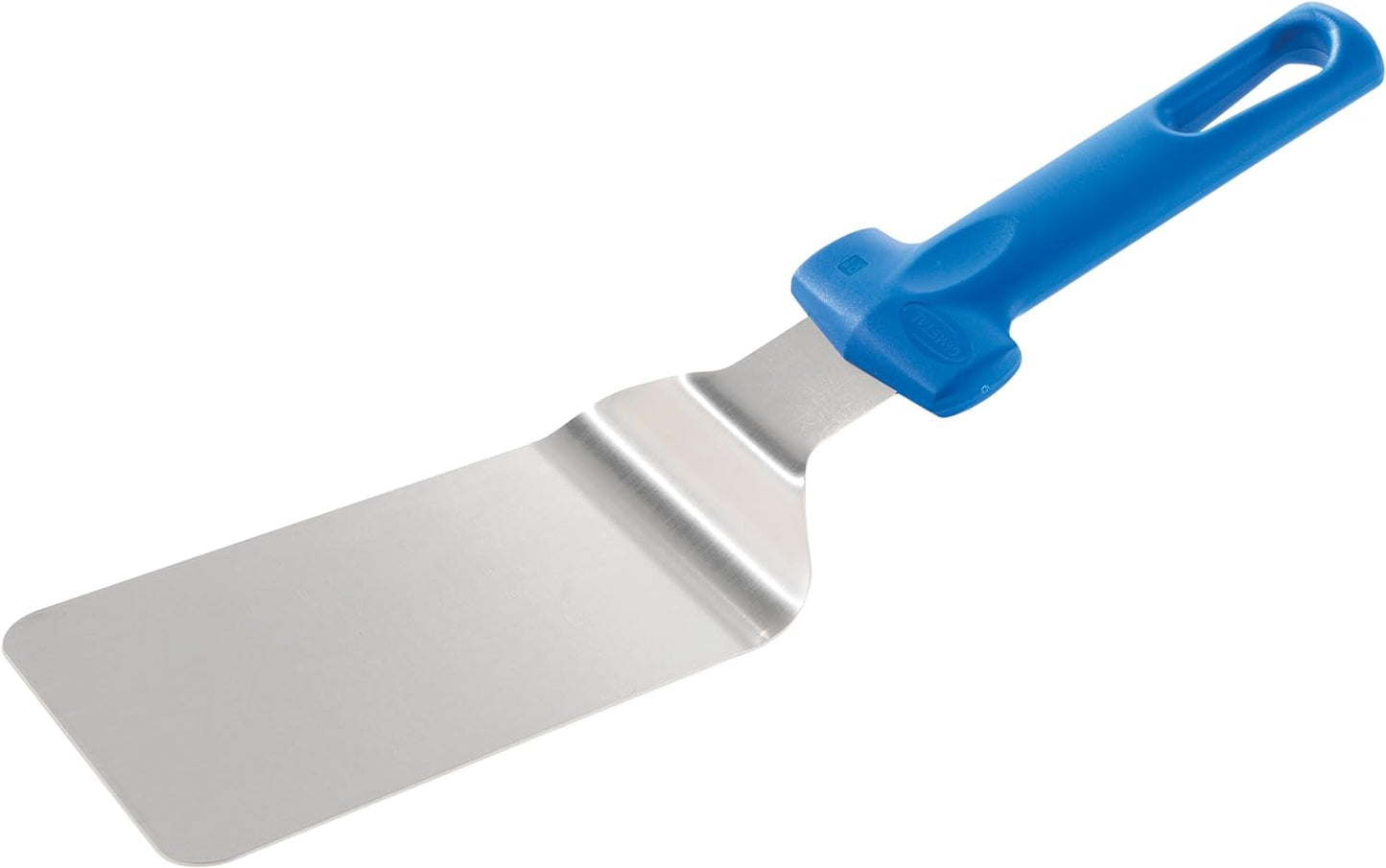Gi.Metal Paletta rettangolare multiuso per Pizza, Pala per Pizza, in Acciaio Inox (10x14 cm) con Manico in Polimero ad alta Resistenza non ricambiabile
