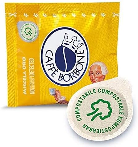 Caffè Borbone Cialda Compostabile, Miscela Oro - 150 Cialde - Sistema ESE diametro >44 mm - 150 pezzi