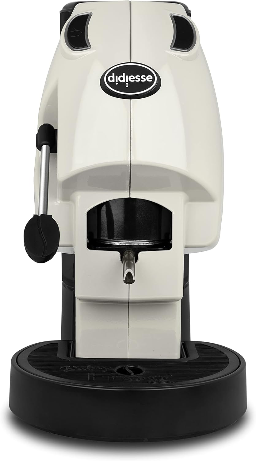Didiesse – Macchina da Caffè con Cialde ese 44 mm - Modello Baby Frog Macchinetta a Cialde – Compatta 450W - con Funzione Stand-by e Serbatoio da 1.5L