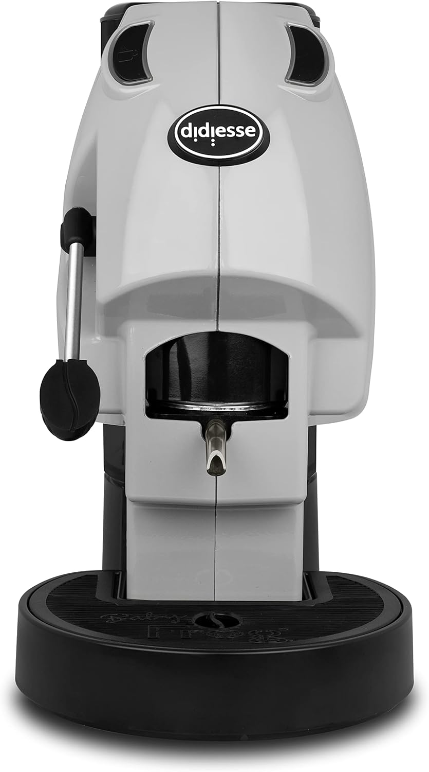 Didiesse – Macchina da Caffè con Cialde ese 44 mm - Modello Baby Frog Macchinetta a Cialde – Compatta 450W - con Funzione Stand-by e Serbatoio da 1.5L