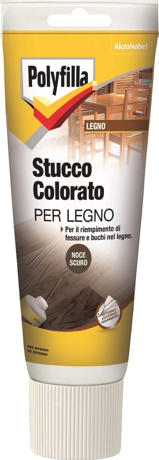 Stucco Colorato per Legno in Pasta (330 gr), Polyfilla