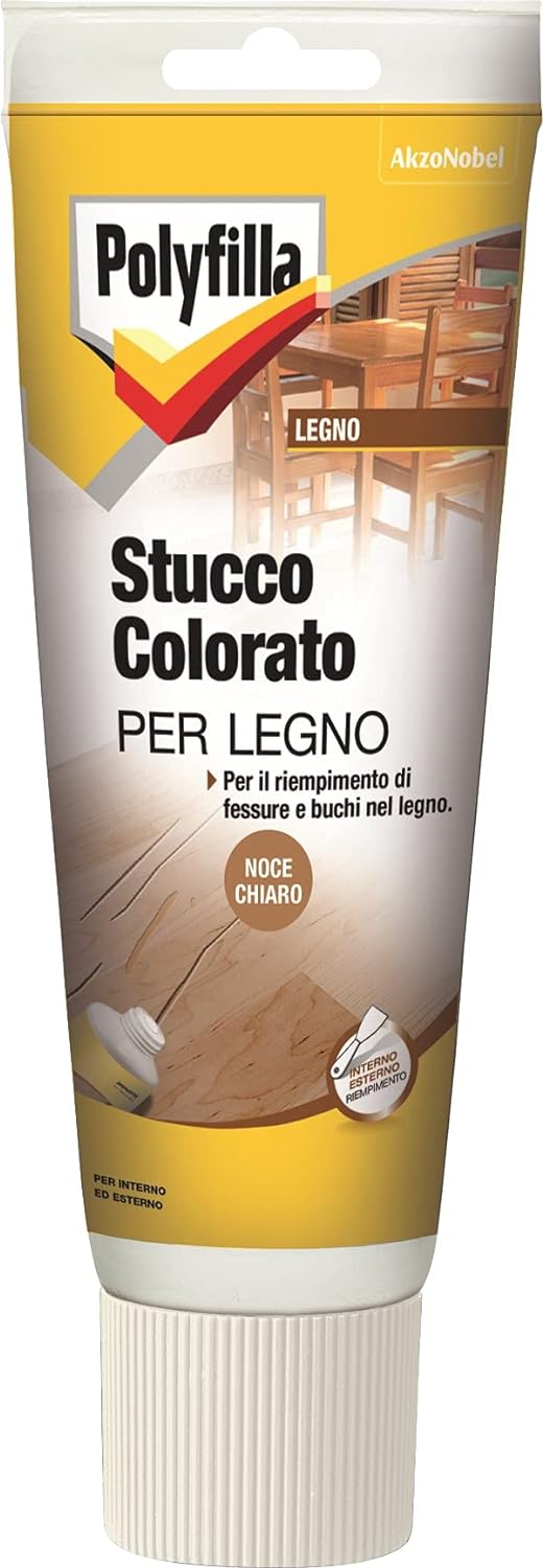 Stucco Colorato per Legno in Pasta (330 gr), Polyfilla