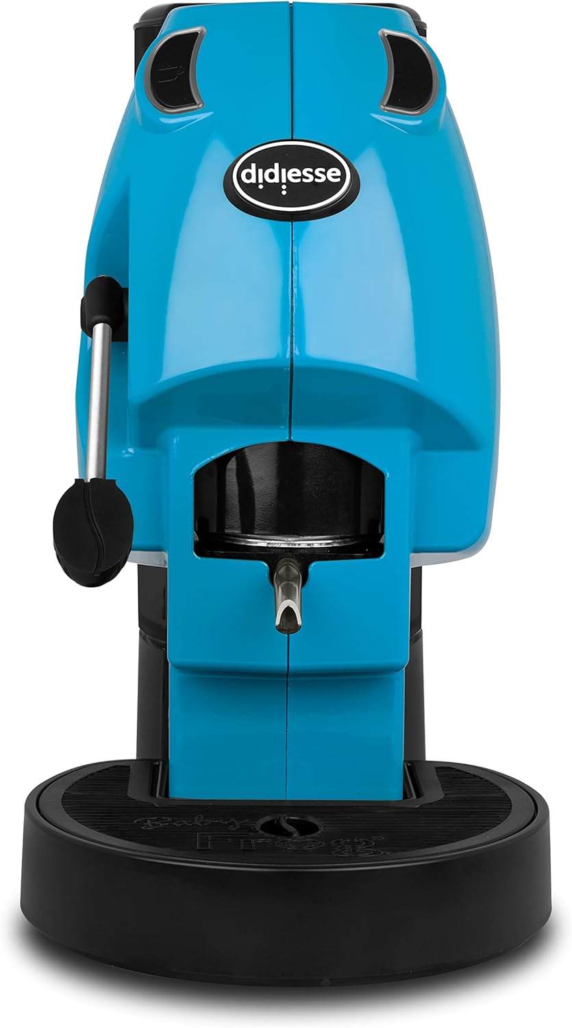 Didiesse – Macchina da Caffè con Cialde ese 44 mm - Modello Baby Frog Macchinetta a Cialde – Compatta 450W - con Funzione Stand-by e Serbatoio da 1.5L